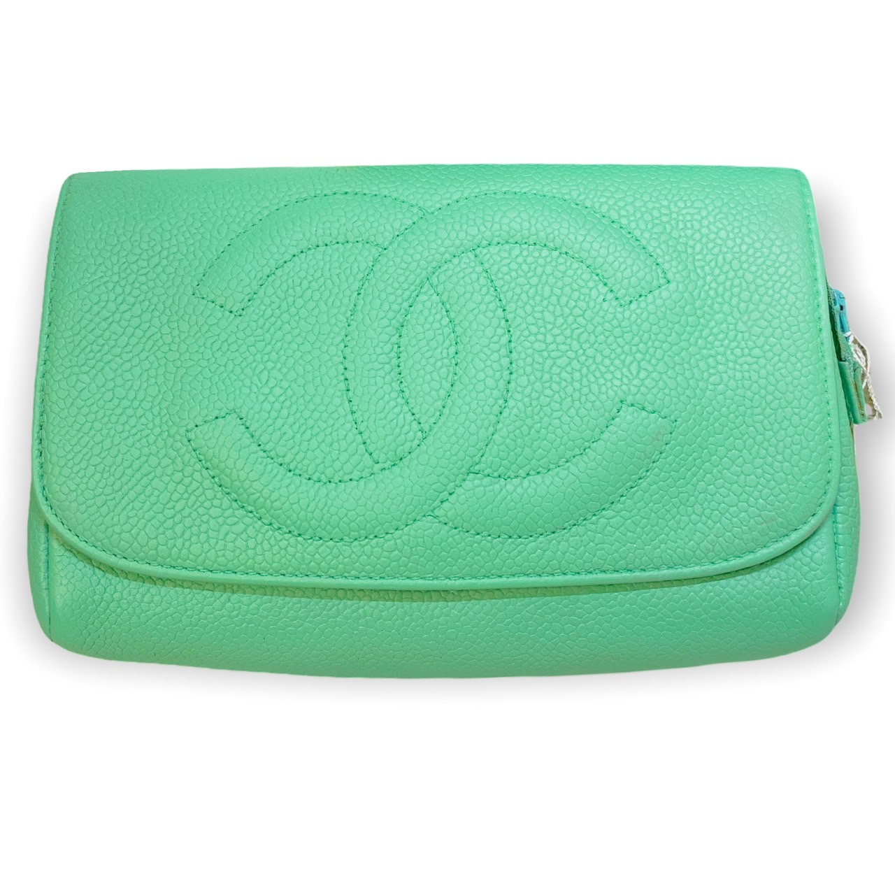 CHANEL キャビアスキン 褪色 補正リカラー