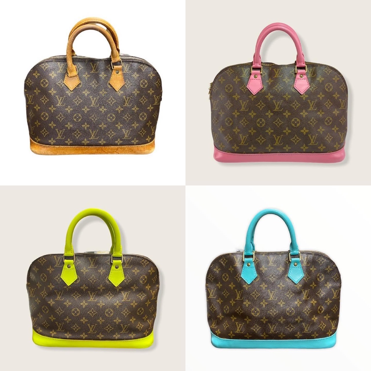 Louis Vuitton アルマ 全面リカラー カラーバリエーション